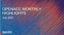 OpenACC Monthly Highlights: July 2021